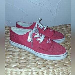 Creative Recreation Shoes Cesario Lo XIV Canvas Red/White Sneakers Size 9.5